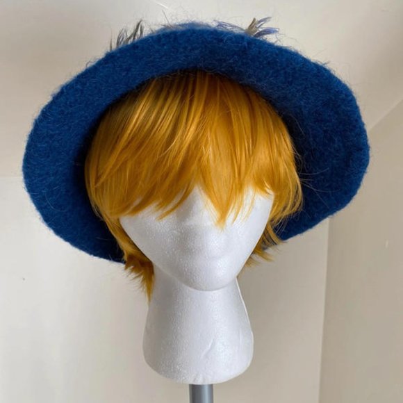 Rainbow Hummingbird Wool Bucket Bowler Hat - Picture 5 of 7